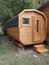 Баня квадробочка "Люкс" (вход с торца)